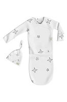 BONSIE Baby Skin to Bodysuit Bag and Hat Set Stars at Nordstrom,