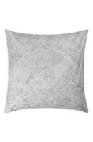 Matouk Burnett Print Euro Sham in Nickel at Nordstrom