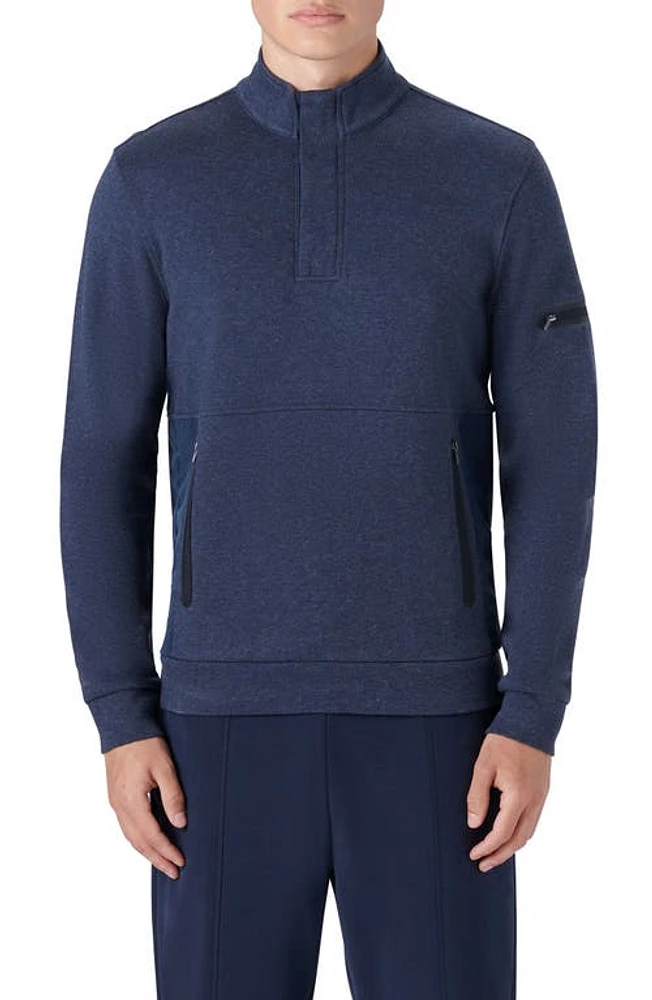 Bugatchi Quarter Zip Sweatshirt at Nordstrom,