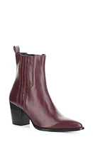 Bos. & Co. Truly Bootie Bordo Leather at Nordstrom,