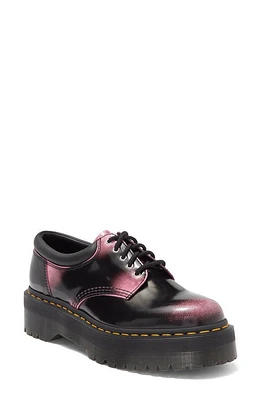 Dr. Martens 8053 Platform Derby Black/Fondant Pink at Nordstrom,