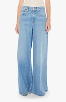 MOTHER The Slung Sugar Cone Sneak Wide Leg Jeans All You Can Eat at Nordstrom,