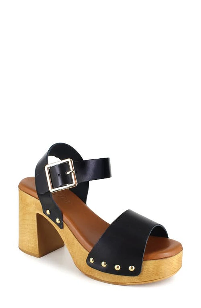 Candie's Deborah Platform Sandal Black at Nordstrom,