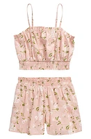 Nordstrom Kids' Woven Tank & Shorts Set Floral at