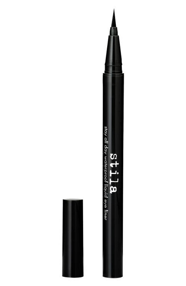 Stila Stay All Day Waterproof Liquid Eyeliner in Black at Nordstrom