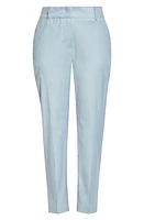 Eleventy Slim Fit Stretch Wool Blend Pants Baby Blue at Nordstrom, Us