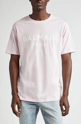 Balmain Logo Cotton T-Shirt at Nordstrom,