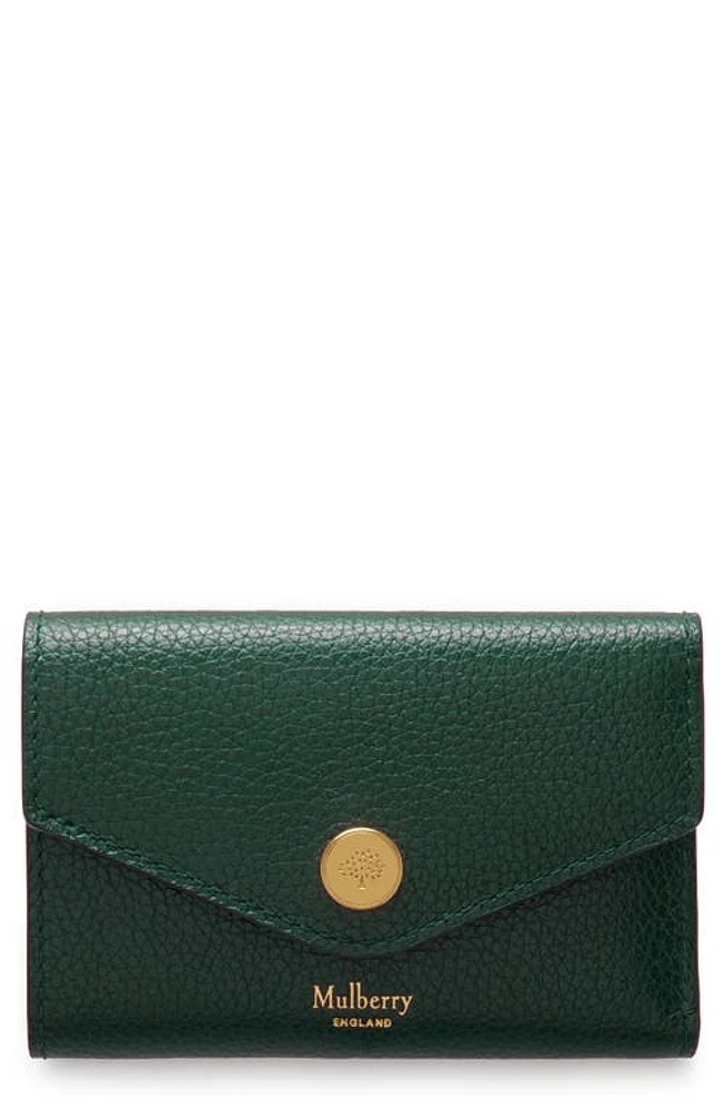 Mulberry Folded Leather Wallet in Mulberry Green at Nordstrom