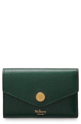 Mulberry Folded Leather Wallet in Mulberry Green at Nordstrom