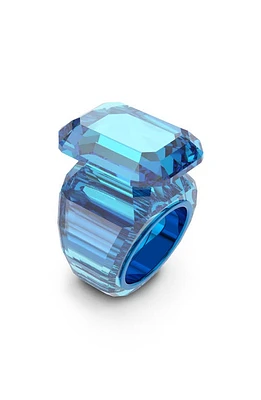 Swarovski Lucent Cocktail Ring in Aquamarine at Nordstrom