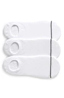 Nordstrom 3-Pack Everyday No Show Socks in White at Nordstrom, Size Regular