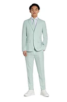 OppoSuits Kids' Magic Mint Two-Piece Suit & Clip-On Tie at Nordstrom