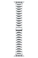 The Posh Tech Stainless Steel Apple Watch Watchband in Silver at Nordstrom