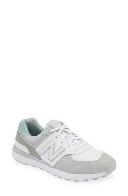 NEW BALANCE Golf 574 Greens V2 Spikeless Shoe White /Grey at