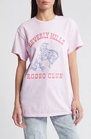 Vinyl Icons Beverly Hills Rodeo Club Oversize Cotton Graphic T-Shirt Pink at Nordstrom,