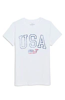 vineyard vines Flag Whale Cotton Graphic T-Shirt White Cap at Nordstrom,