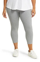 Lyssé Crop Leggings Grey Melnage at Nordstrom,