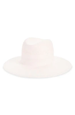 Vince Wide Brim Straw Sun Hat in Bell/Desert Wind at Nordstrom, Size Large