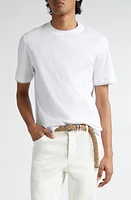 Brunello Cucinelli Tipped Cotton T-Shirt at Nordstrom,