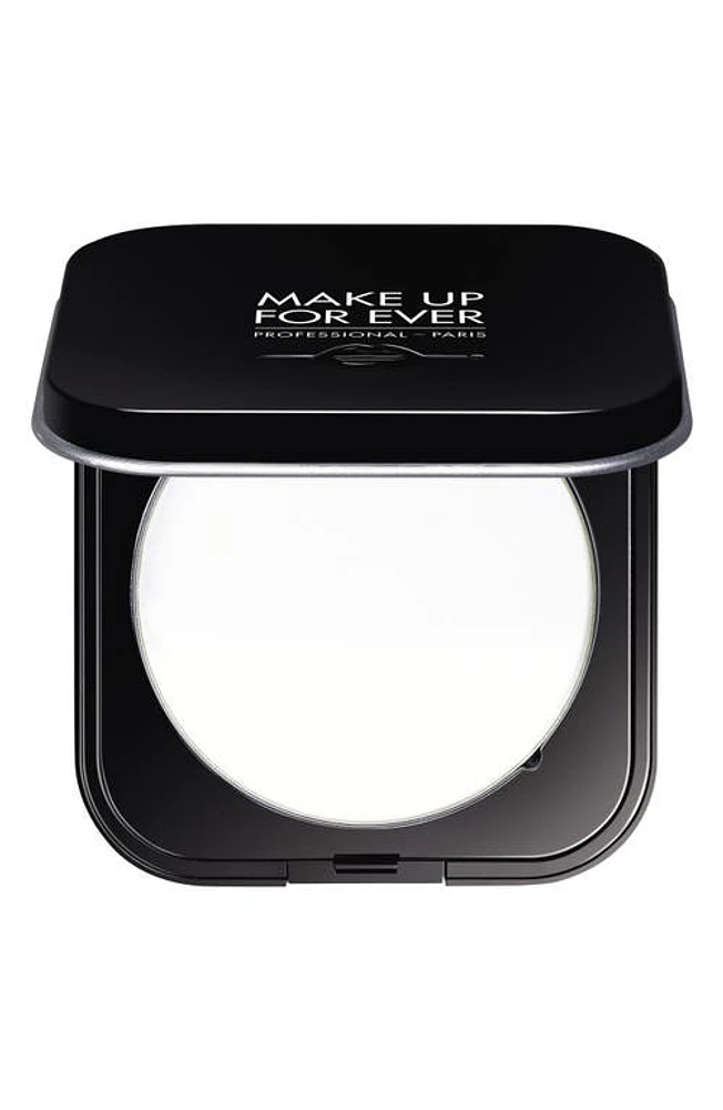 Make Up For Ever Ultra HD Microfinishing Pressed Powder in 01-Translucent at Nordstrom