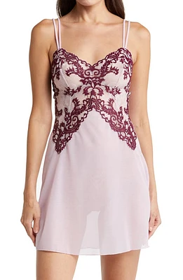 Wacoal Instant Icon Chemise in Fragrant Lilac/Pickled Beet at Nordstrom, Size Small