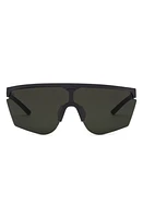 Electric Cove Polarized Shield Sunglasses in Matte Black/Grey Polar at Nordstrom