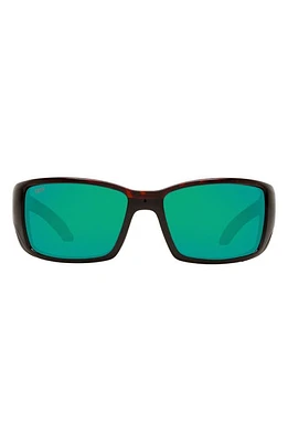 Costa Del Mar 59mm Wraparound Sunglasses in Tort at Nordstrom