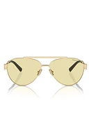 Tiffany & Co. 59mm Polarized Pilot Sunglasses in Pale Gold at Nordstrom