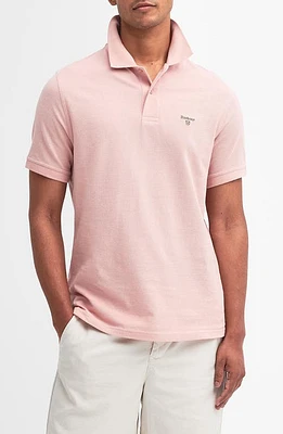 Barbour Lightweight Sports Piqué Polo Pink Mist at Nordstrom,