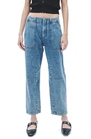 rag & bone Leyton Straight Leg Jeans Elle at Nordstrom,