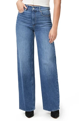 PAIGE Sasha High Waist Wide Leg Jeans Stefania Distressed at Nordstrom,