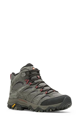 Merrell Moab 3 Mid Waterproof Hiking Shoe in Beluga at Nordstrom, Size 11