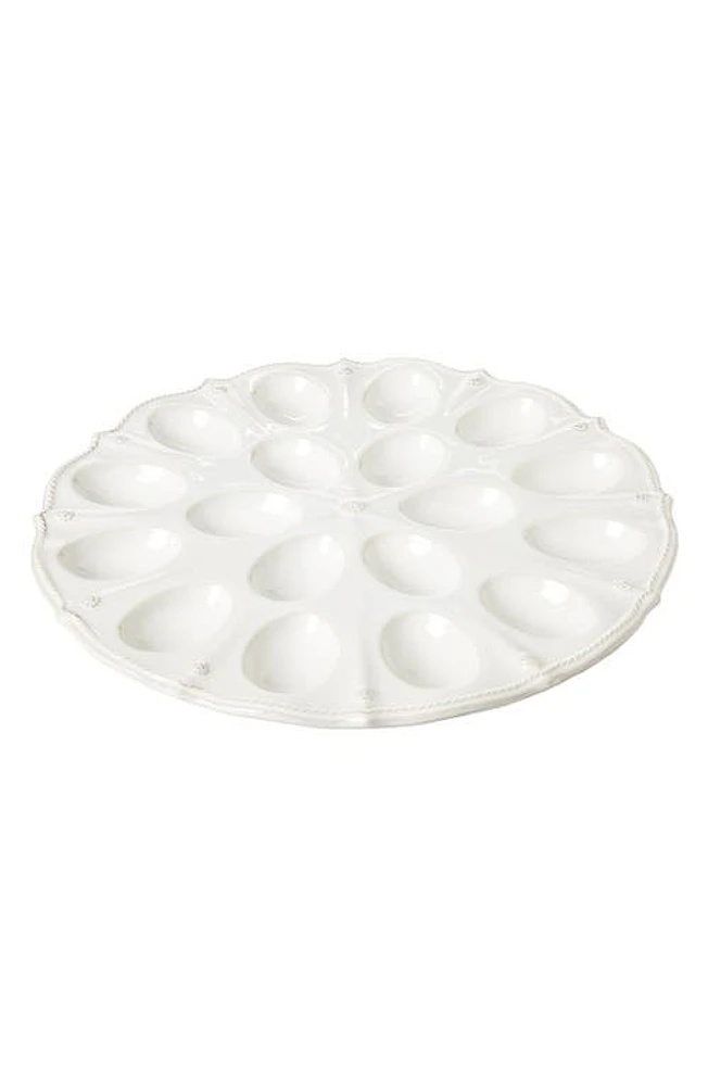 Juliska 'Berry and Thread' Egg Platter in Whitewash at Nordstrom