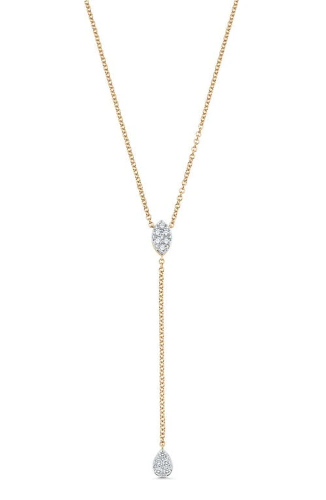 Sara Weinstock Reverie Diamond Y-Necklace in Yellow Gold at Nordstrom