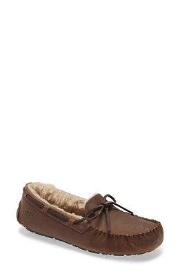 UGG(r) Olsen Leather Slipper Tan at Nordstrom,