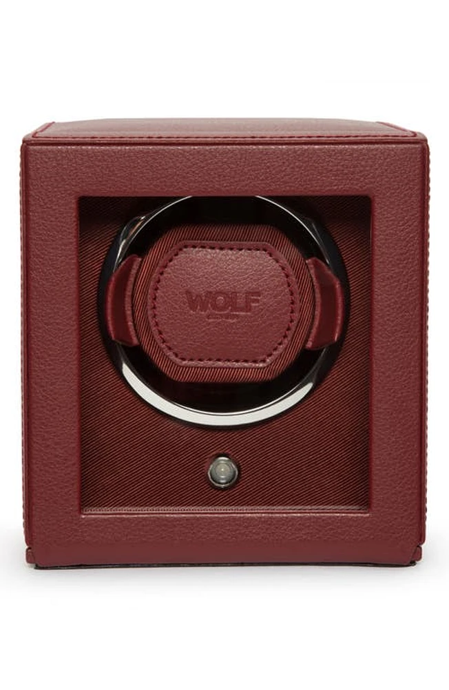 WOLF Cub Single Watch Winder in Bordeaux at Nordstrom