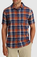 Outdoor Research Weisse Plaid Short Sleeve Button-Up Shirt at Nordstrom,