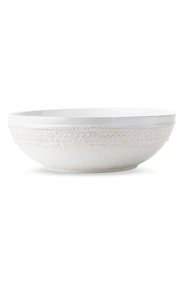 Juliska Le Panier Round Ceramic Serving Bowl in Whitewash at Nordstrom