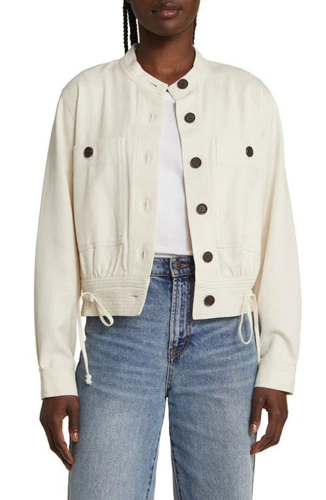 Rails Alma Cotton Blend Jacket Ecru at Nordstrom,