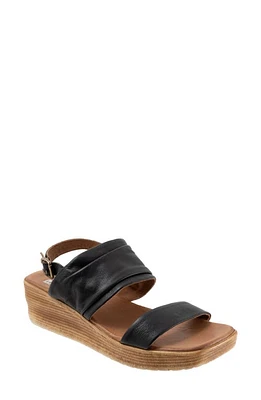 Bueno Maya Platform Sandal Black at Nordstrom,