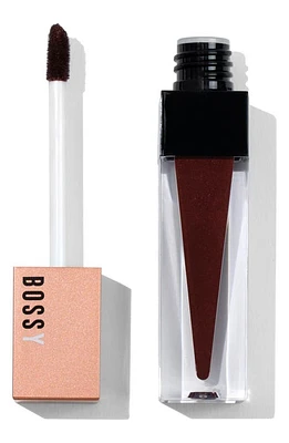 BOSSY COSMETICS Power Women Essentials Liquid Lipstick in Hustle at Nordstrom