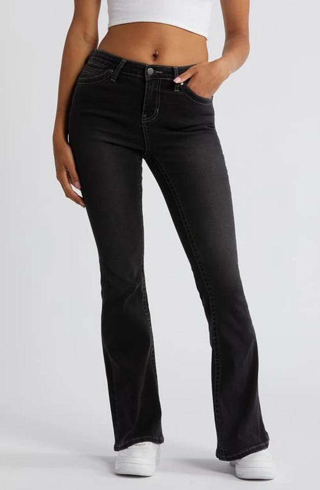 PTCL Star Flare Jeans Black at Nordstrom,