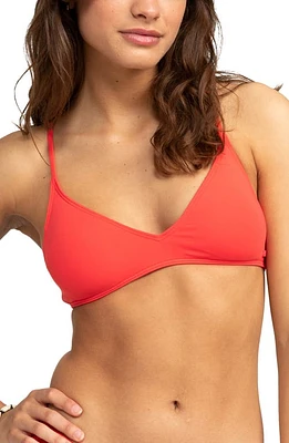 Roxy Beach Classics Triangle Bikini Top at Nordstrom,