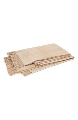 Matouk Diego Throw Blanket in Dune at Nordstrom