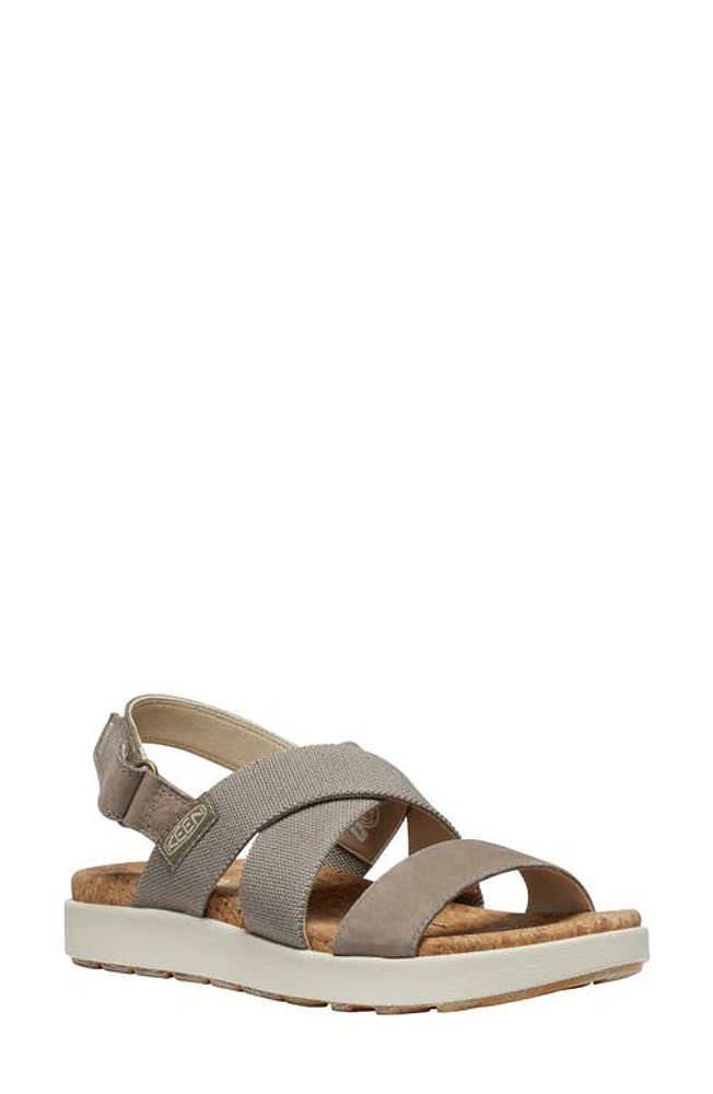 KEEN Elle Slingback Sandal in Brindle/Birch at Nordstrom, Size 7