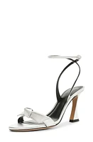 Alexandre Birman Clarita Bell Ankle Strap Sandal Argento at Nordstrom,