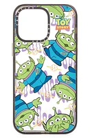 CASETiFY x Disney Pixar's Alien Medley iPhone 14 Pro & 14 Pro Max Case in Clear/Glossy Black at Nordstrom