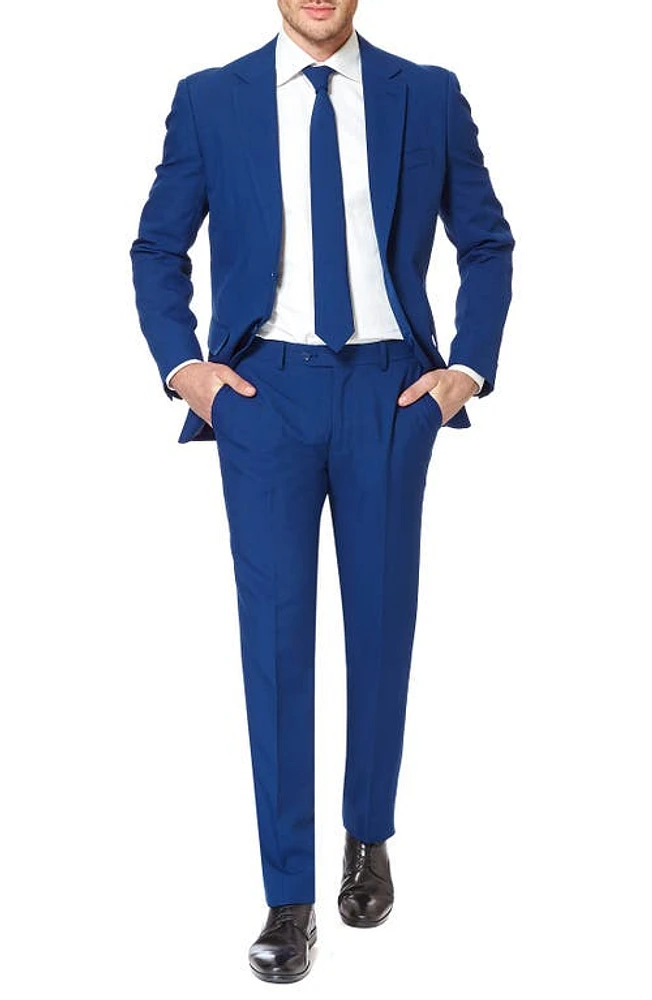 OppoSuits 'Navy Royale' Trim Fit Two-Piece Suit with Tie at Nordstrom,