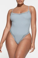 SKIMS Fits Everybody Corded Lace Cami Bodysuit at Nordstrom,