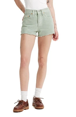 levi's 501 Original Denim Cutoff Shorts Dusty Lily Pad at Nordstrom,